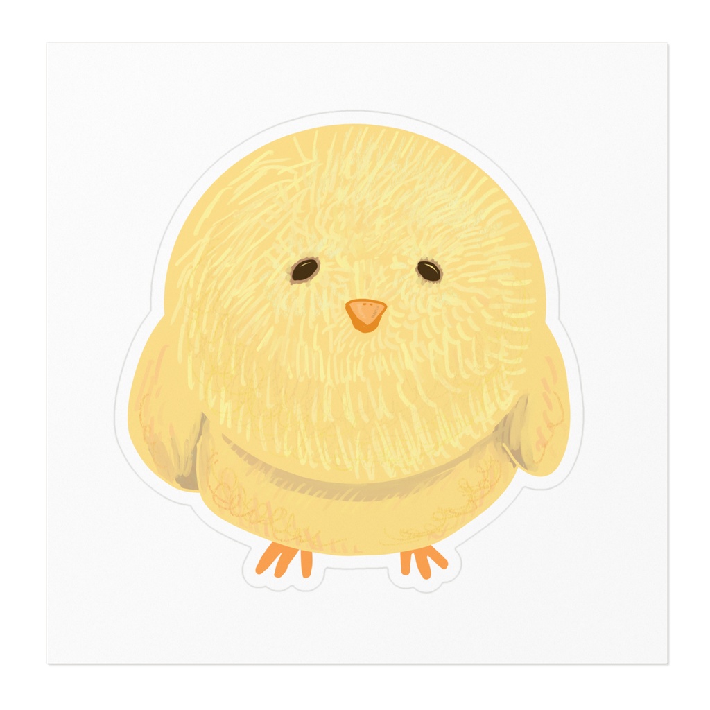 ひよこ ステッカー