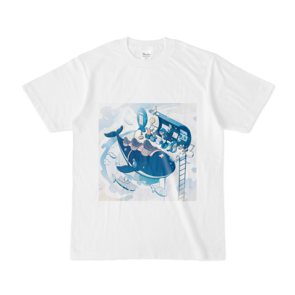 『クジラに乗ってどこ行こう』Tシャツ
