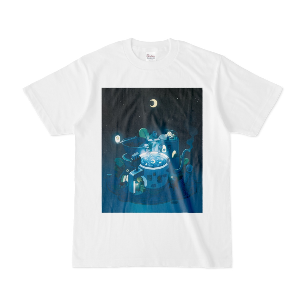 『お月見足湯カフェ』Tシャツ