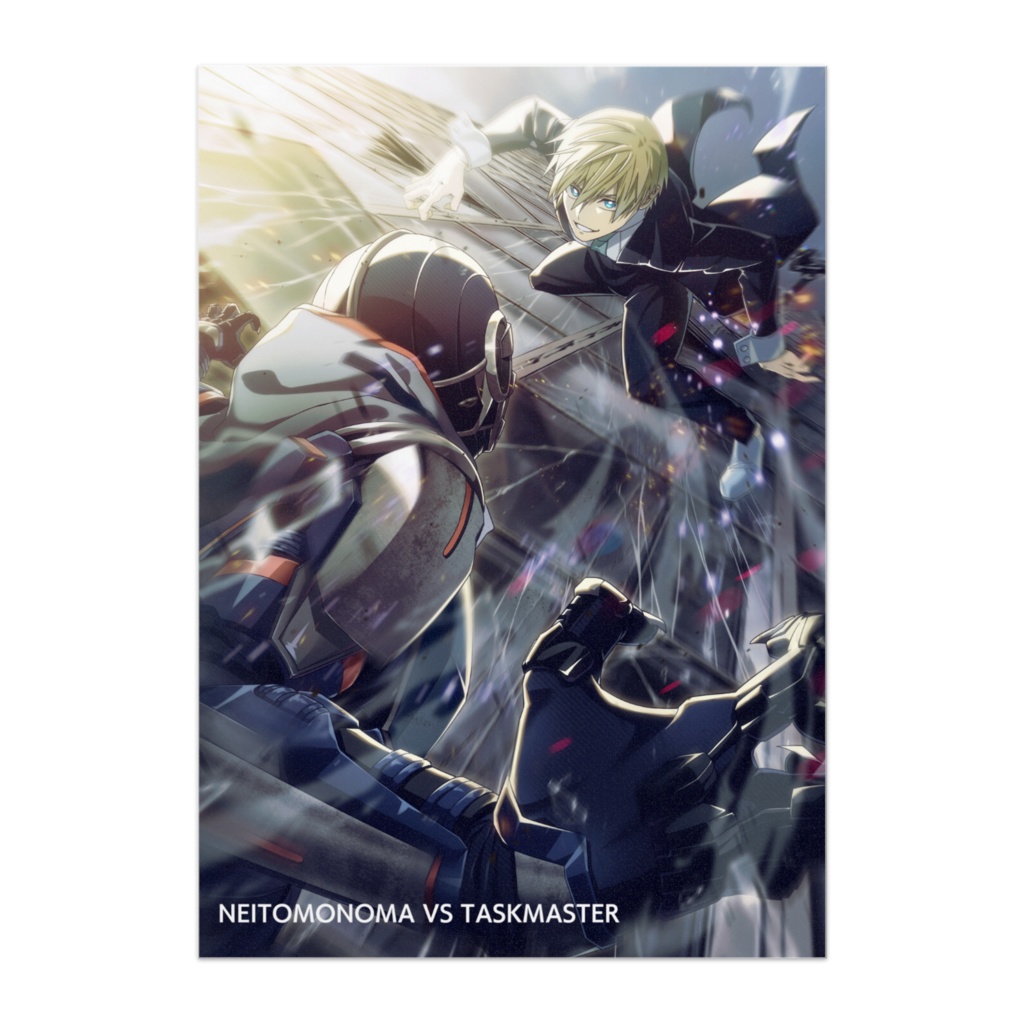 NEITOMONOMA VS TASKMASTER -POSTER-