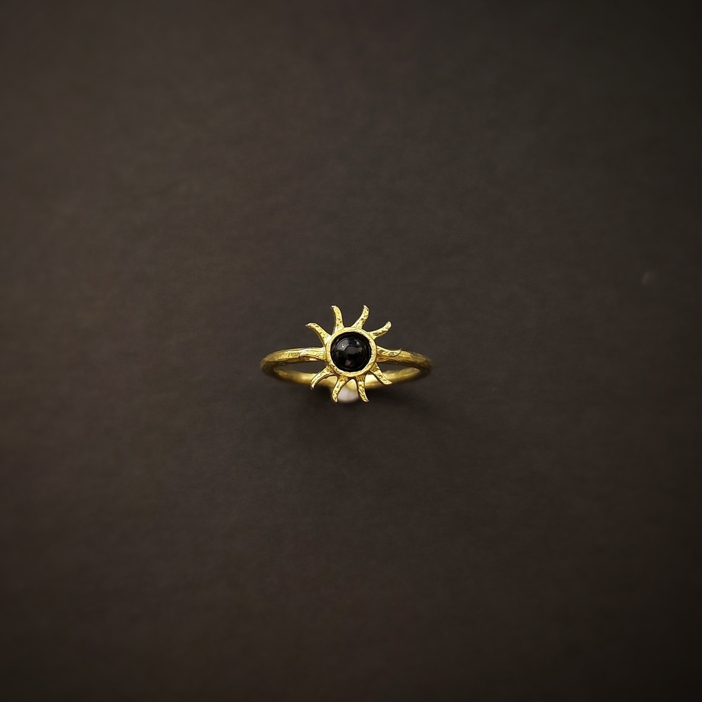 テスカトリポカ 黒い太陽イメージリング