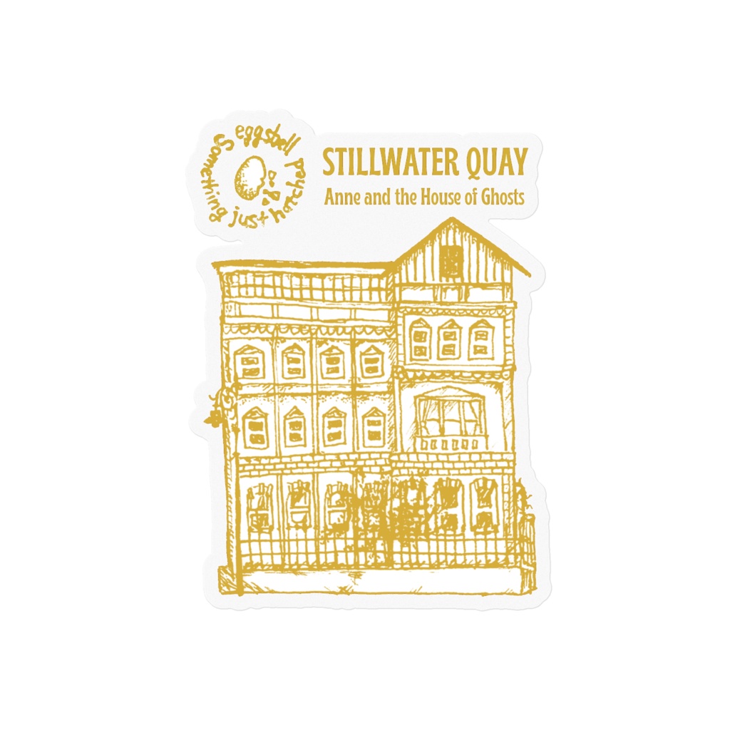 STILLWATER QUAY クリアステッカー　SWQGold