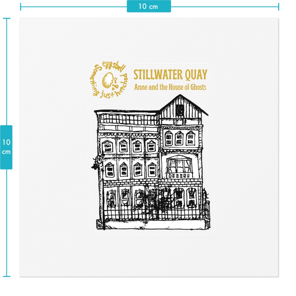 STILLWATER QUAY クリアステッカー SWQB