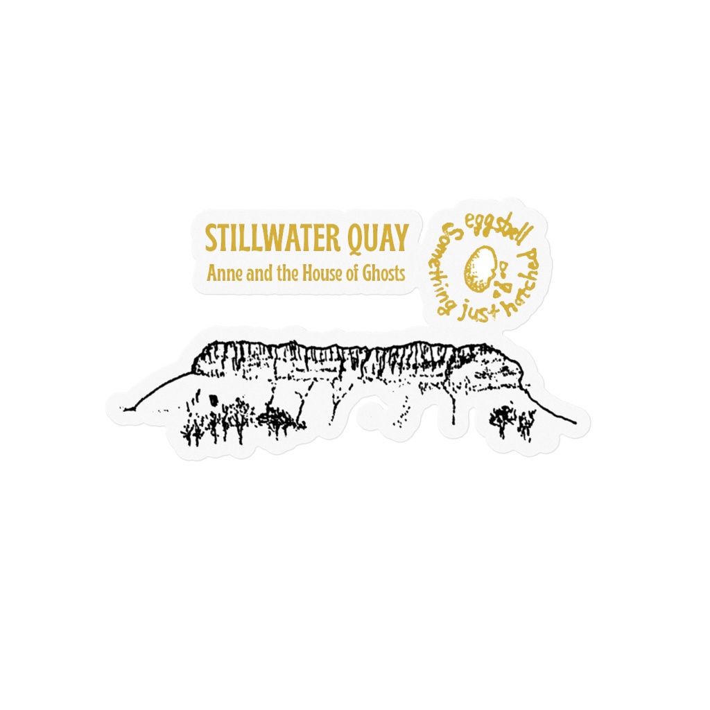 STILLWATER QUAY　クリアステッカー　Benbulbin