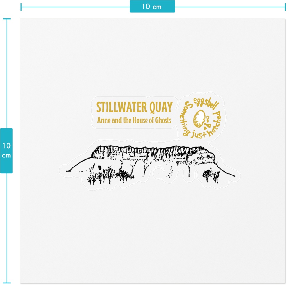 STILLWATER QUAY クリアステッカー Benbulbin