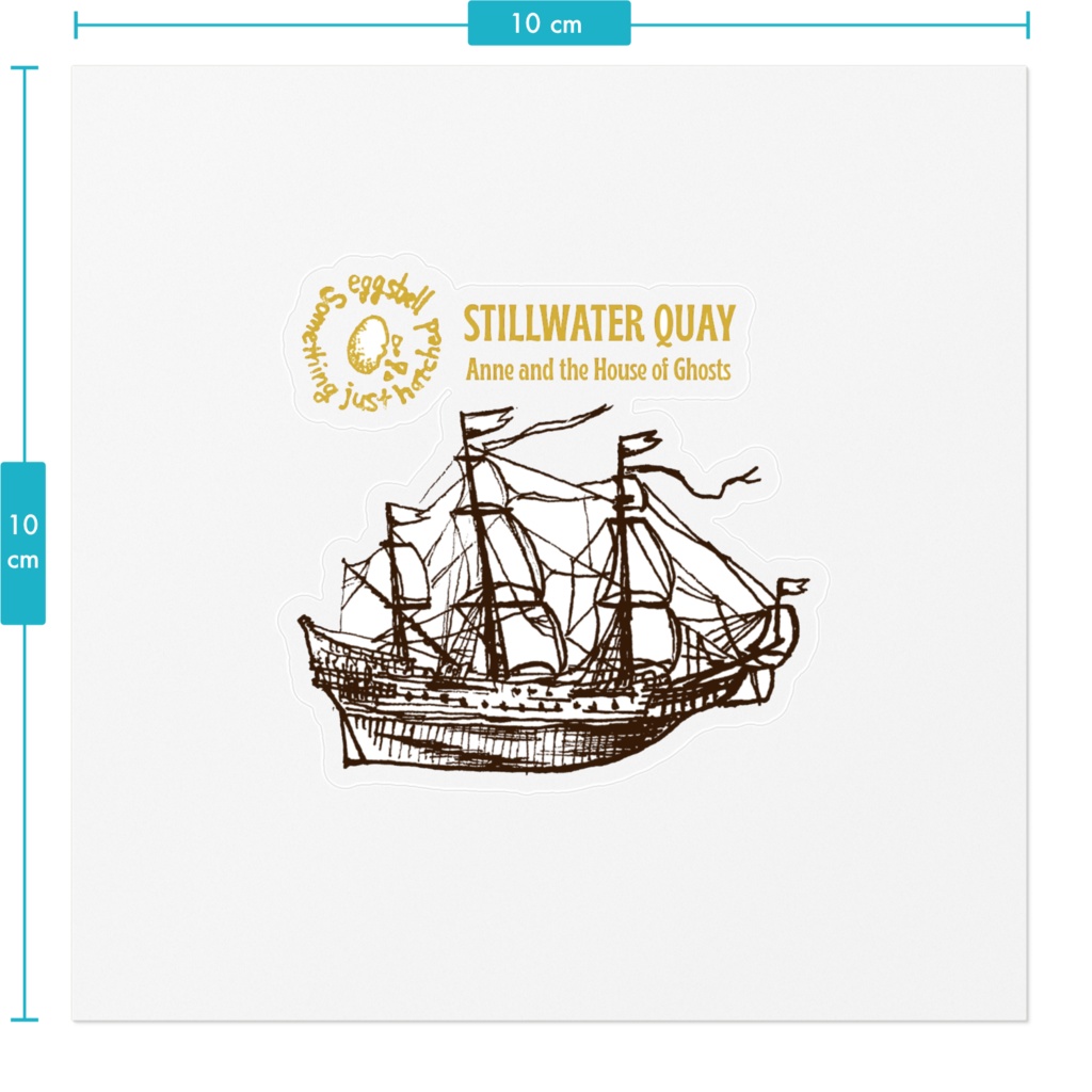 STILLWATER QUAY クリアステッカー アンと亡霊の館