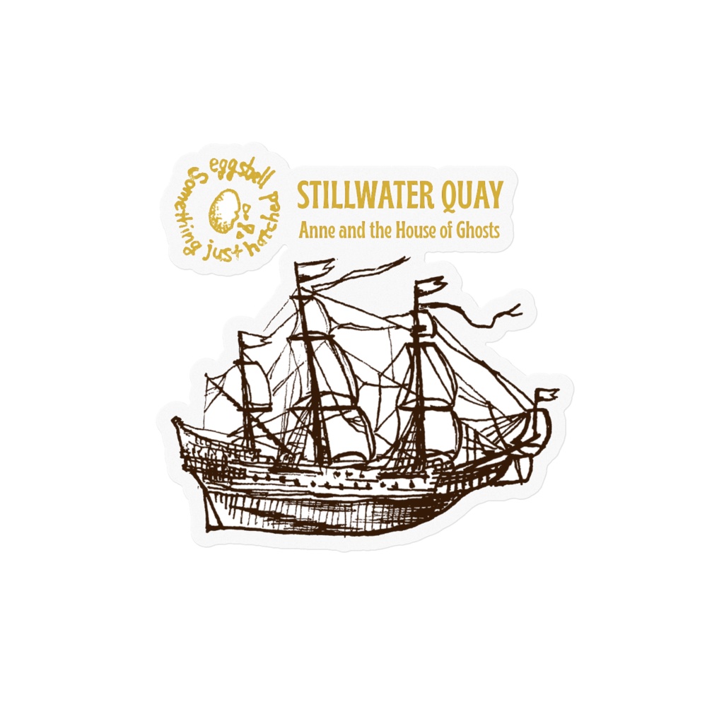 STILLWATER QUAY　クリアステッカー　アンと亡霊の館