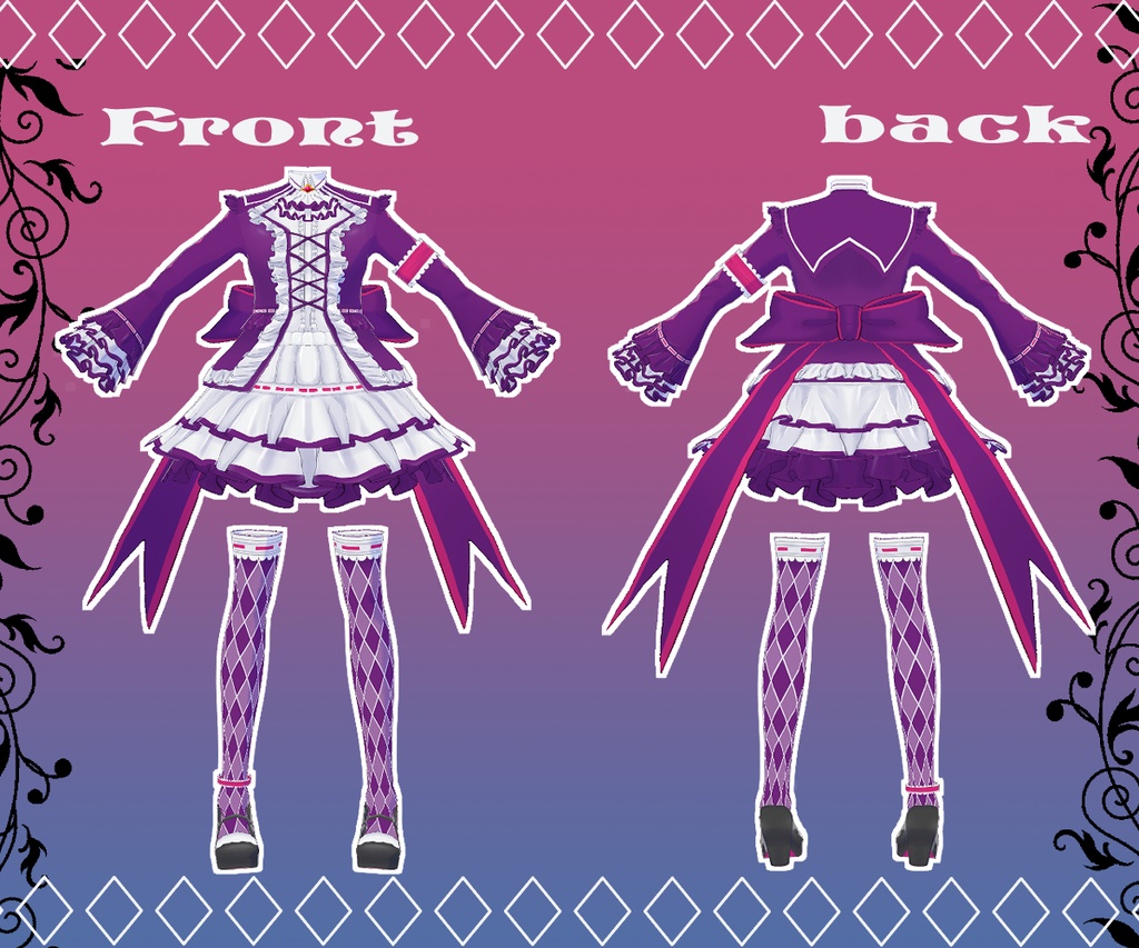 【PSO2】V-ロレットベルディア ver2.1【VRoid】