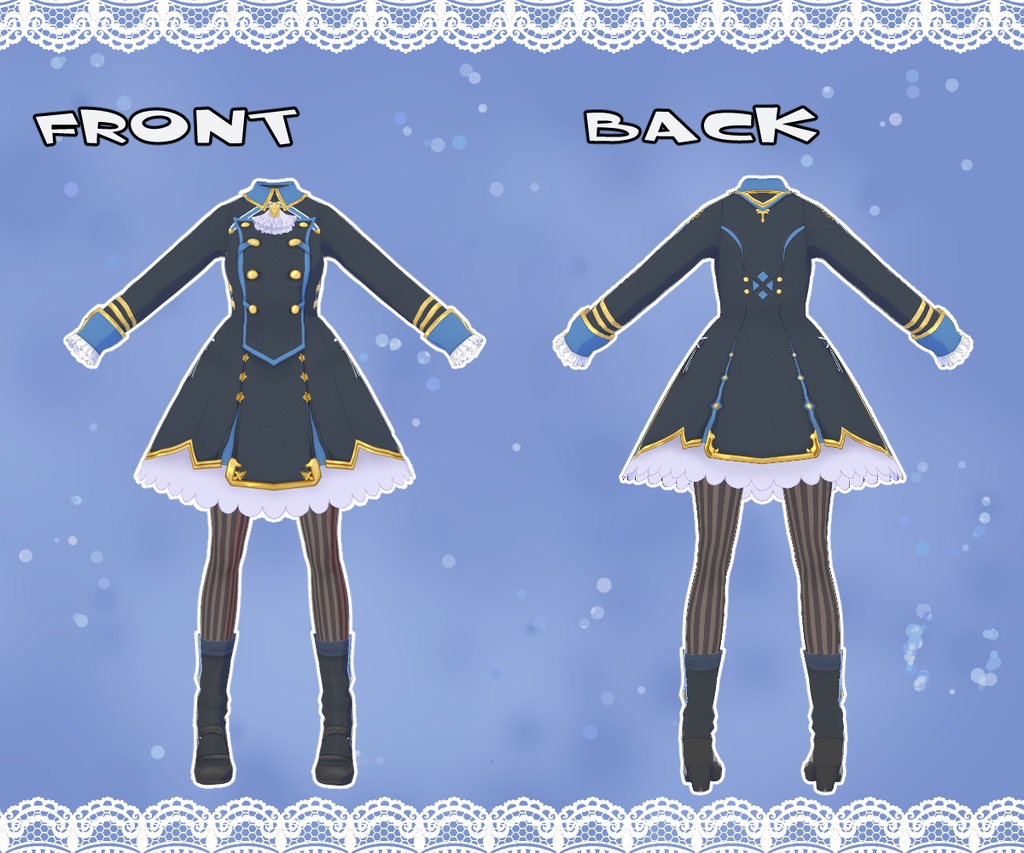 【VRoid】V-タウリアラーグ ver2【PSO2】