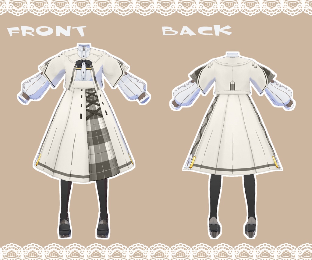 【PSO2NGS】V-プリテールチェルカ【VRoid】