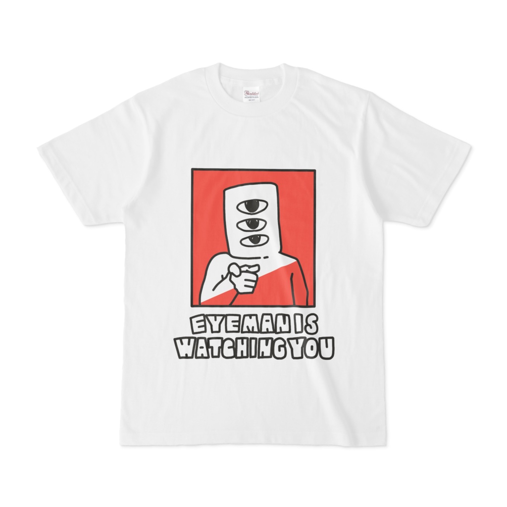 目くんが見てるTシャツ