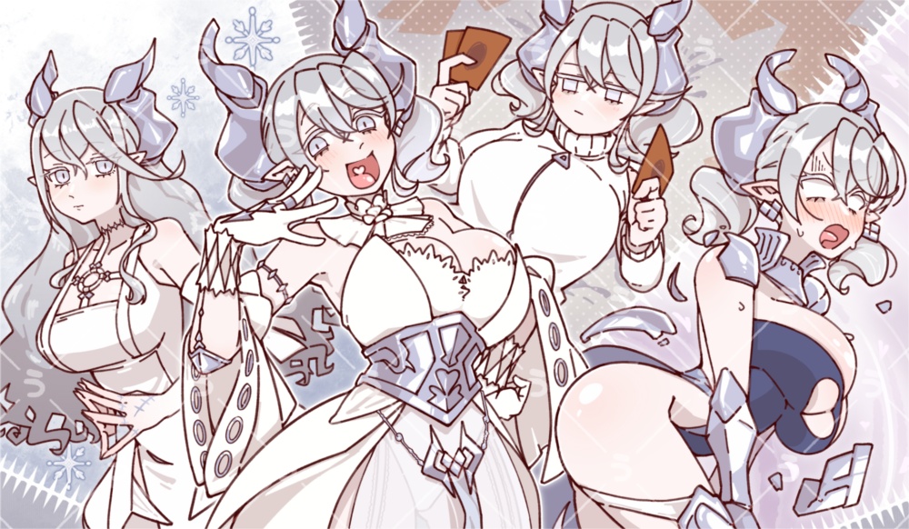 【白銀の城のラビュリンス】プレイマット