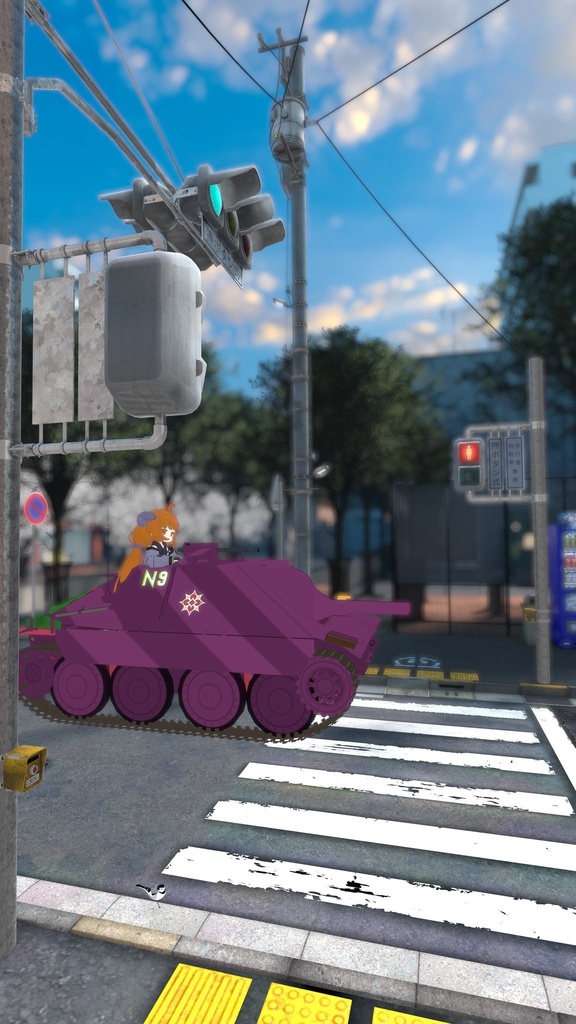 まめヘッツァー【まめ戦車No.7&No.8】