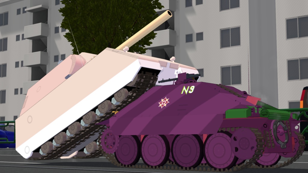 VIII号まめ戦車マウス【まめ戦車No.10】