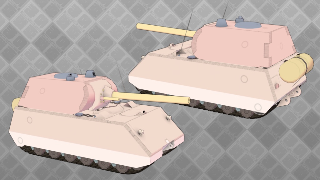 VIII号まめ戦車”マウス”【まめ戦車No.11】