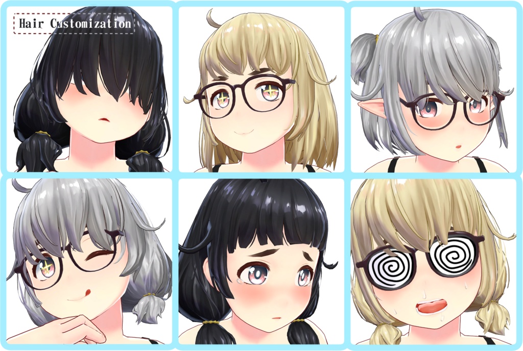 オリジナル3Dモデル「りむちー」