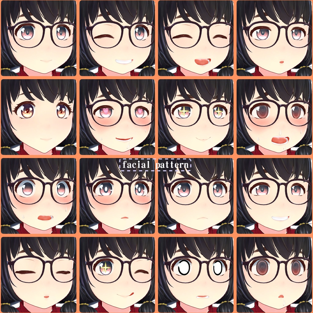 オリジナル3Dモデル「りむちー」