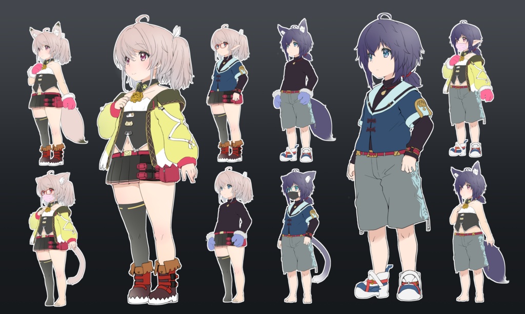 オリジナル3Dモデル『クムロロ』Chmrolo