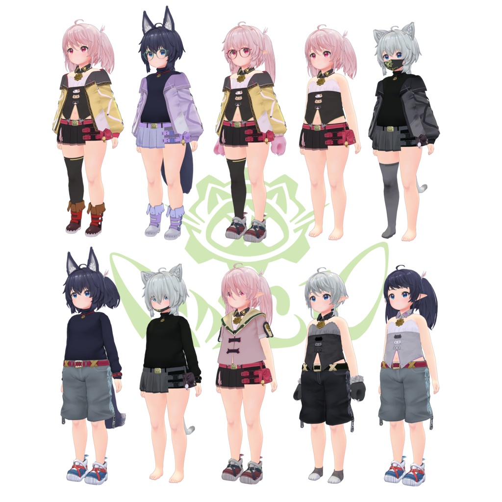 オリジナル3Dモデル『クムロロ』Chmrolo