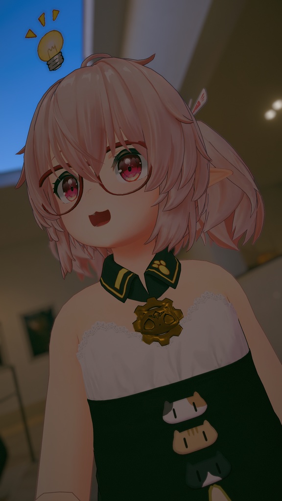 オリジナル3Dモデル『クムロロ』Chmrolo