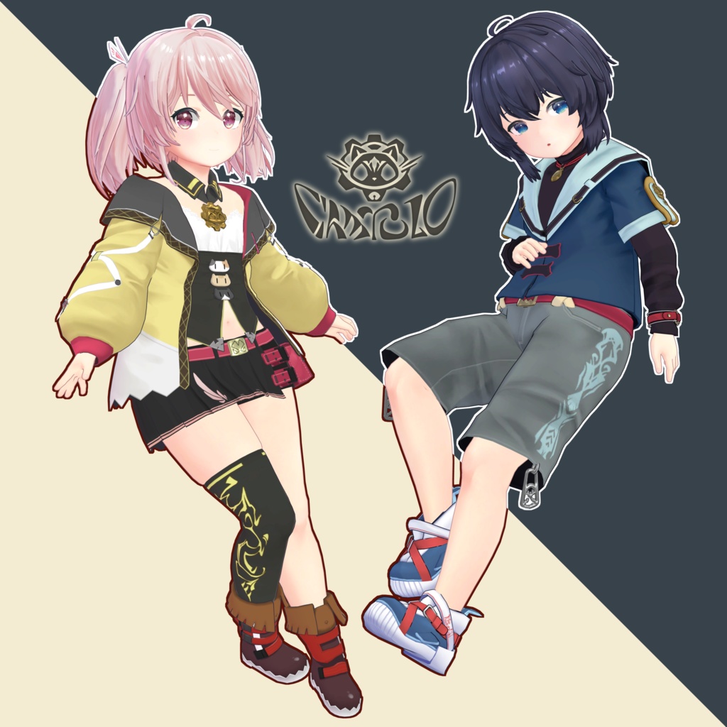 オリジナル3Dモデル『クムロロ』Chmrolo