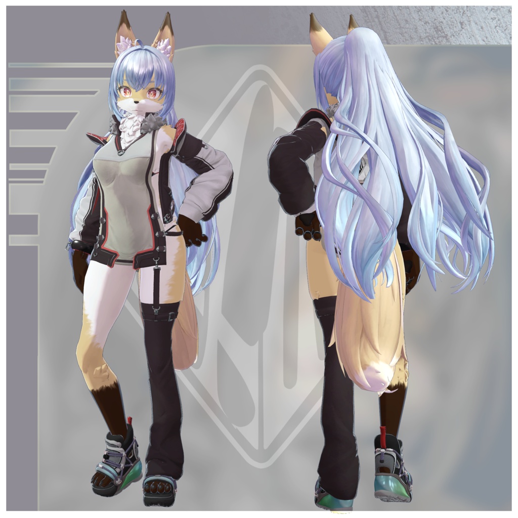 オリジナル3Dモデル『サティ―ネ ‐Satine₋』