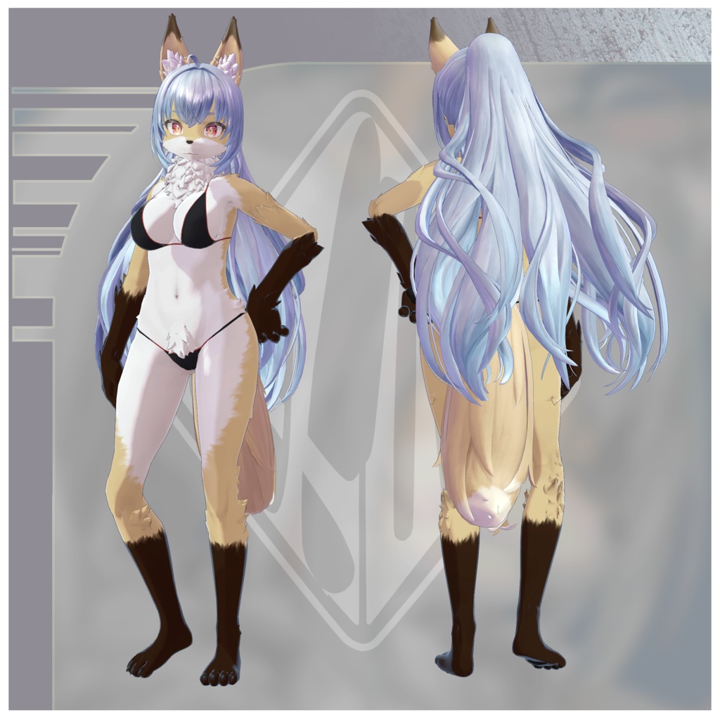 オリジナル3Dモデル『サティ―ネ ‐Satine₋』