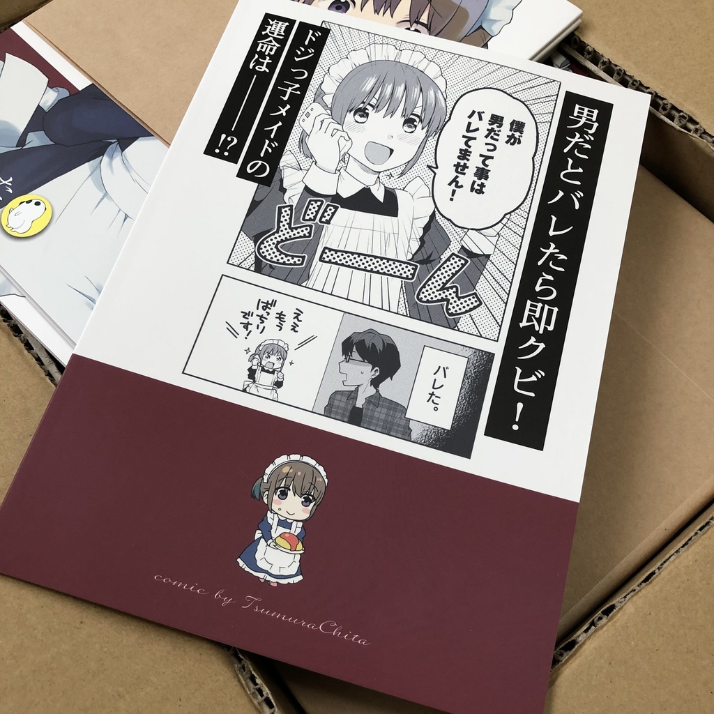 5/31まで限定販売【サイン本】男だとバレたらクビになってしまうメイドの話(紙の本)