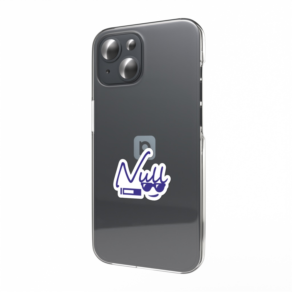 【通常販売】詩夜見ヌルサイン風ロゴ　スマホステッカー