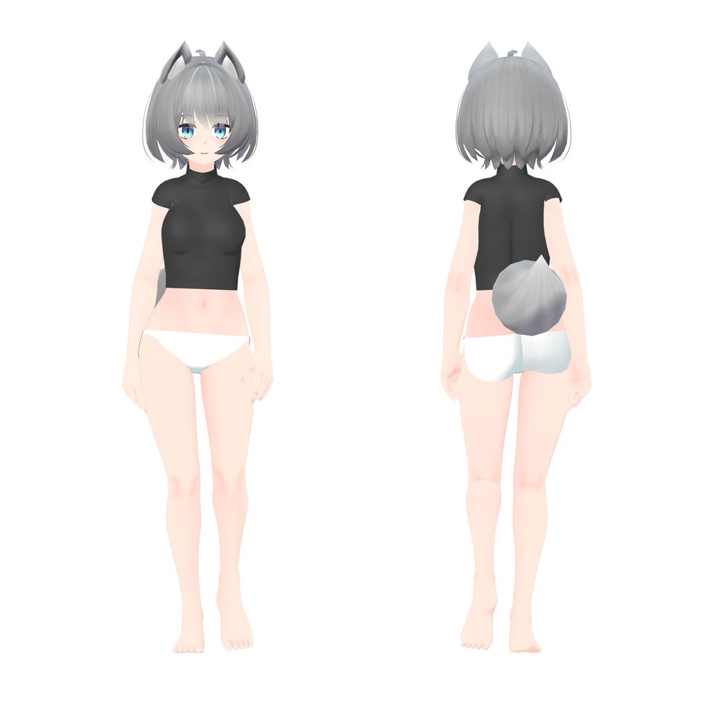 オリジナル3Dモデル 『クロイキ』