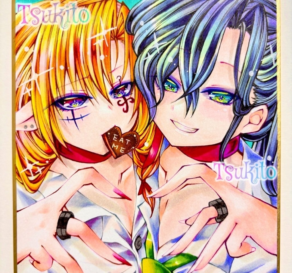 手描きイラスト 一次創作 オリジナル