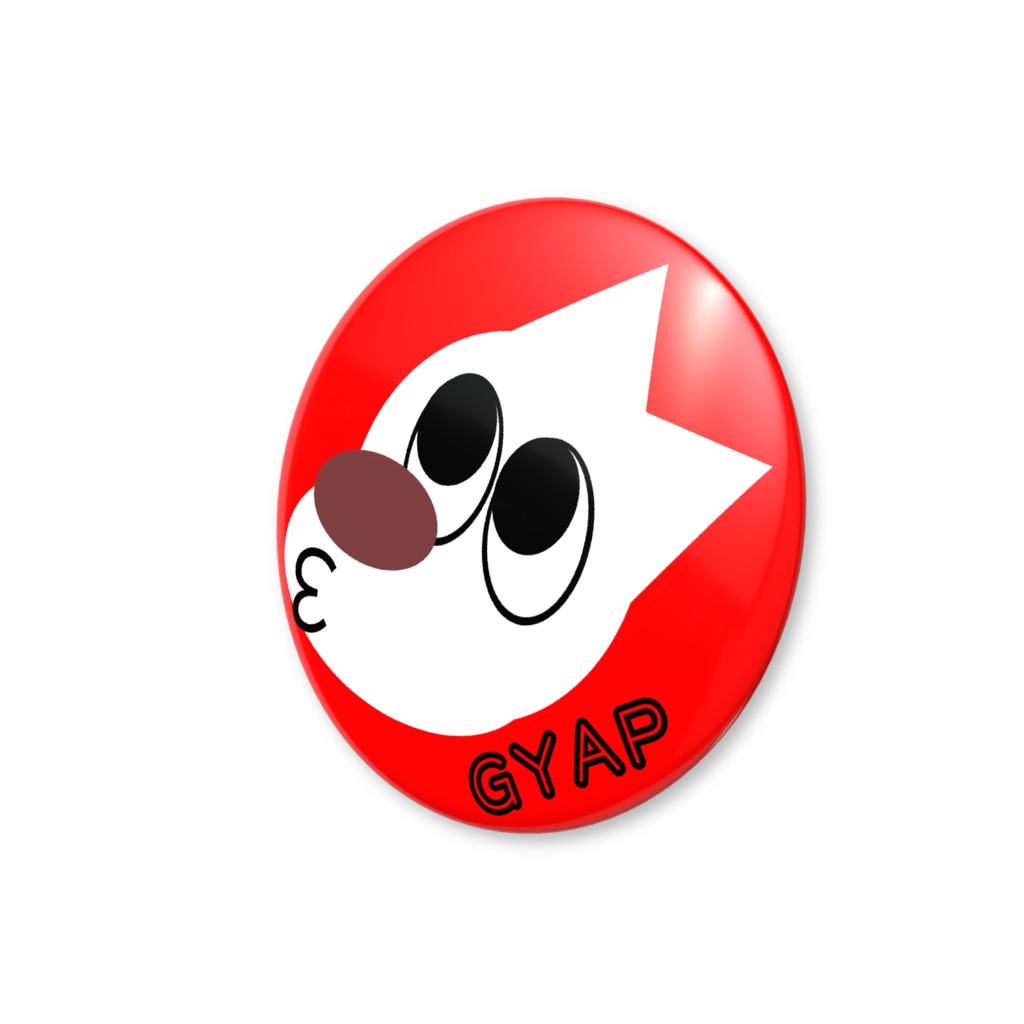 ぎゃぴ犬バッヂB