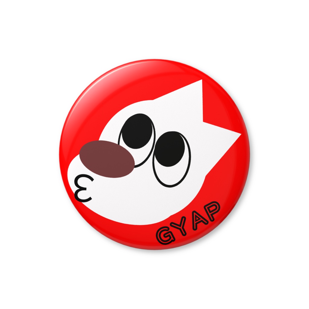 ぎゃぴ犬バッヂB