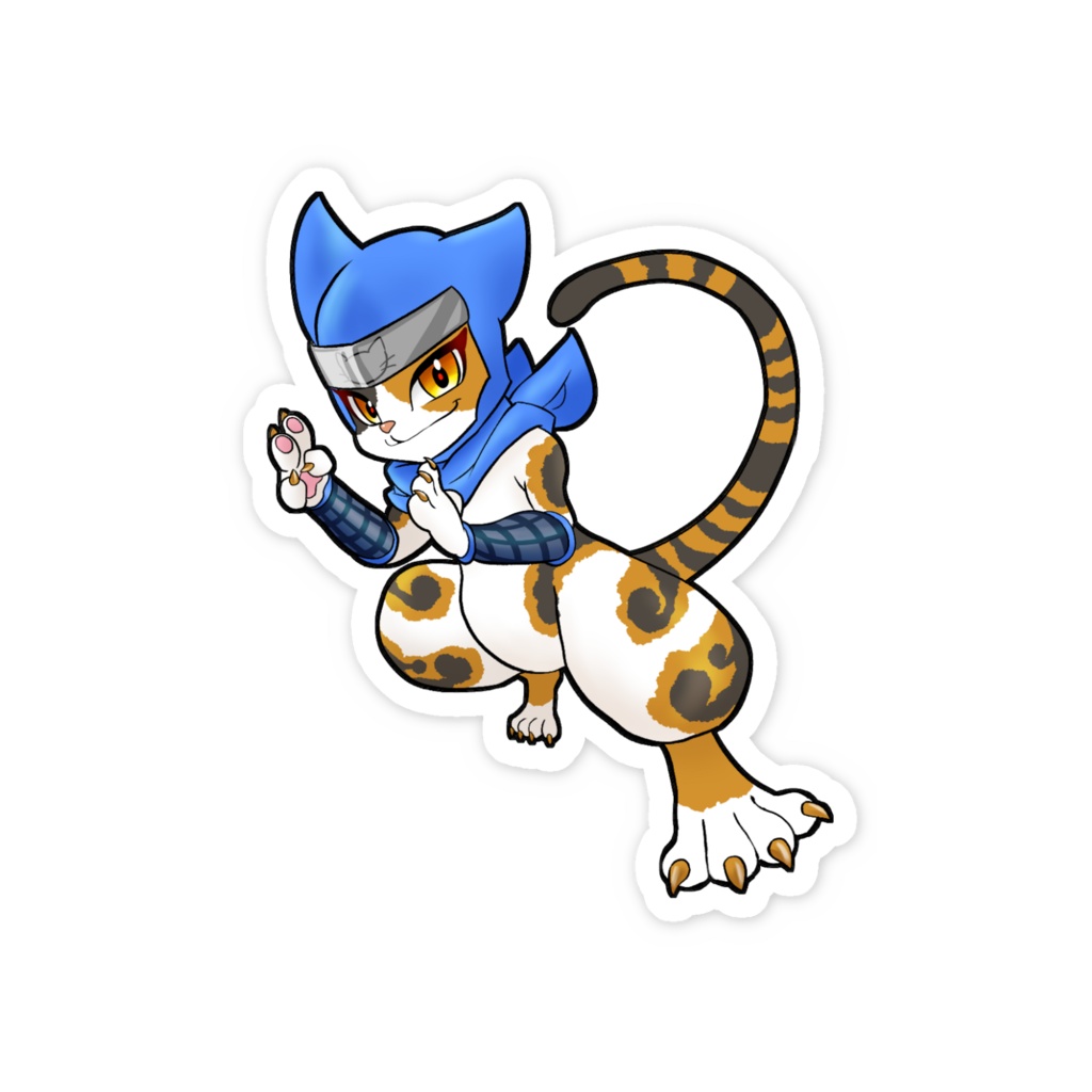 にゃーにゃにゃー(忍者の姿)