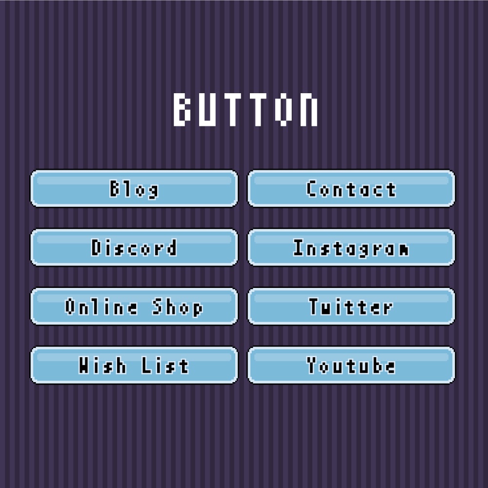 【無料】Twitchパネル【フリー素材】