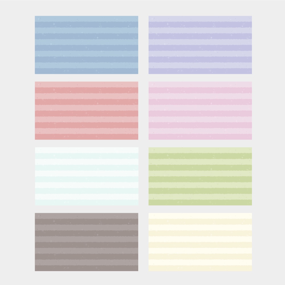 【配信画面セット】レトロペーパー8色