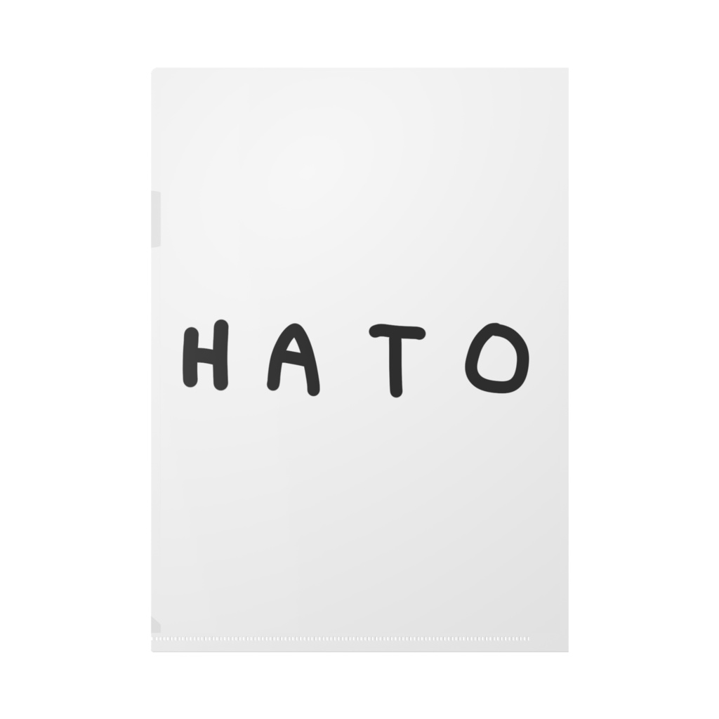 ハトクリアファイル