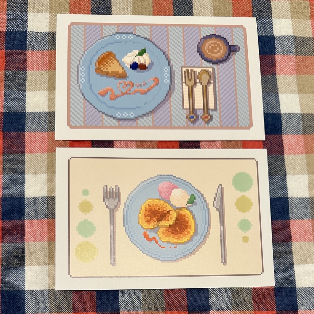 ドット絵ポストカード