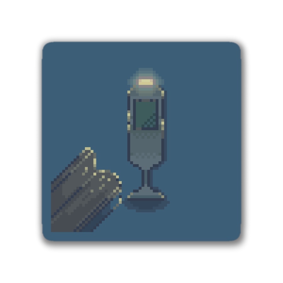 ドット絵ステッカー（バス停）