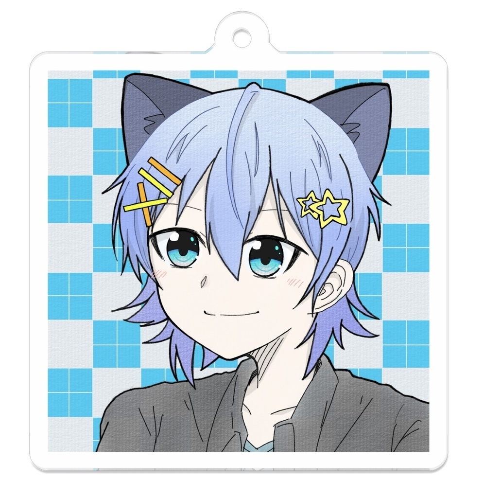 水波つばさアクリルキーホルダー