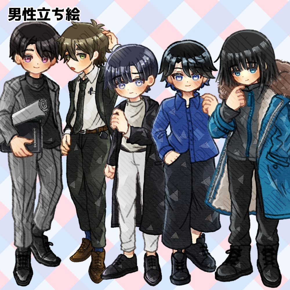 【有償依頼受付中】立ち絵作成