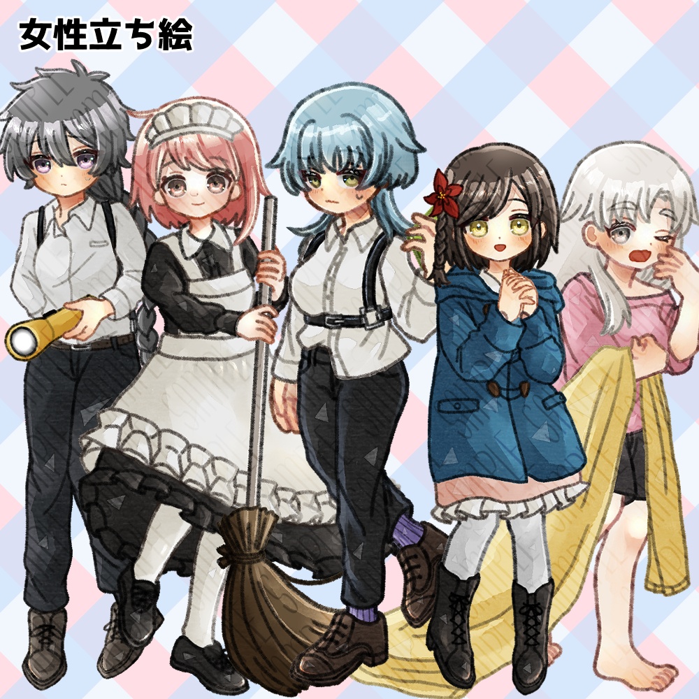 【有償依頼受付中】立ち絵作成