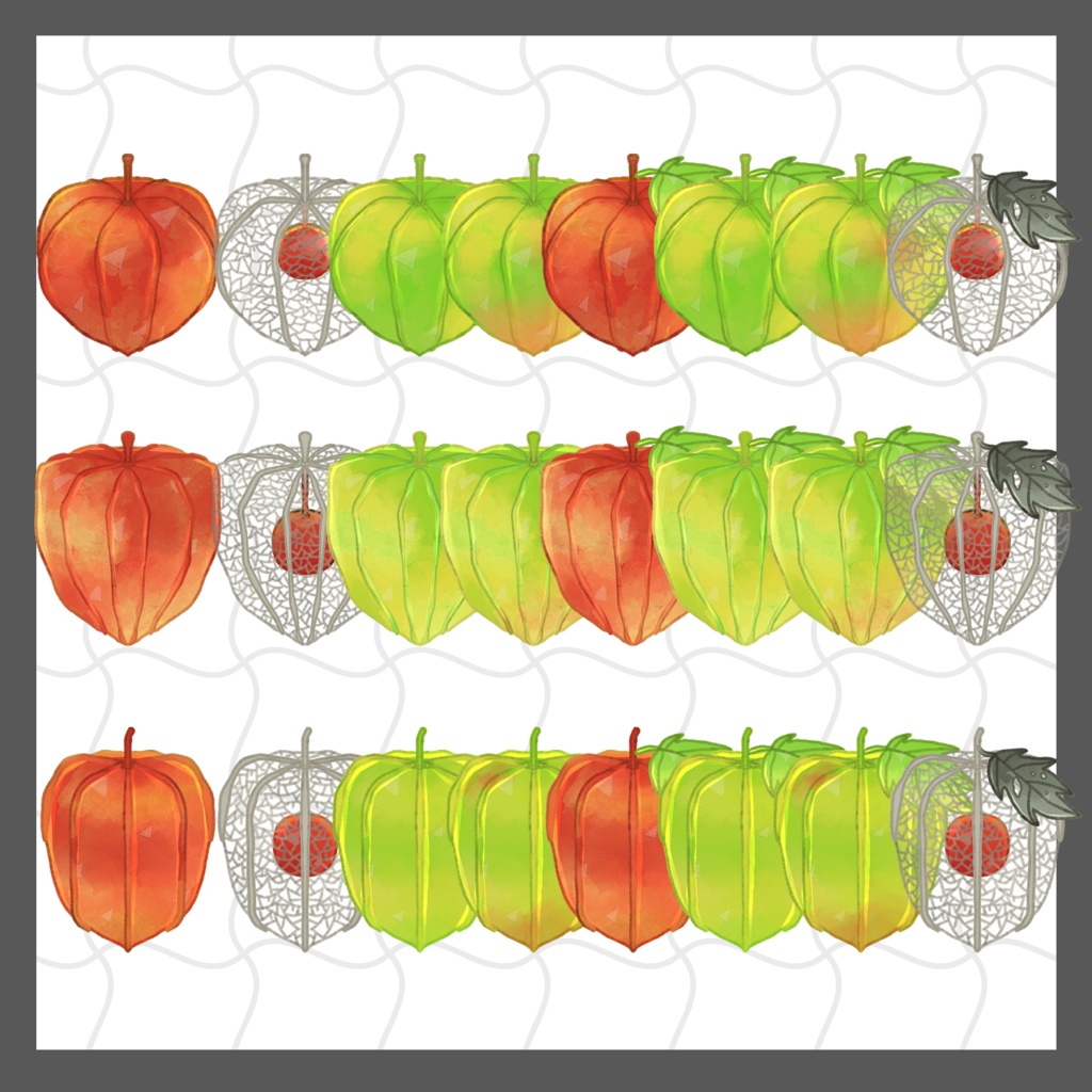 【無料/有料あり】フリー素材「なんかに使えそうな素材-鬼灯編-」