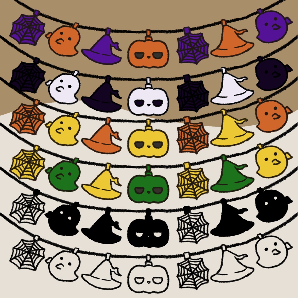 【無料/有料あり】フリー素材「なんかに使えそうな素材-ハロウィン編-」