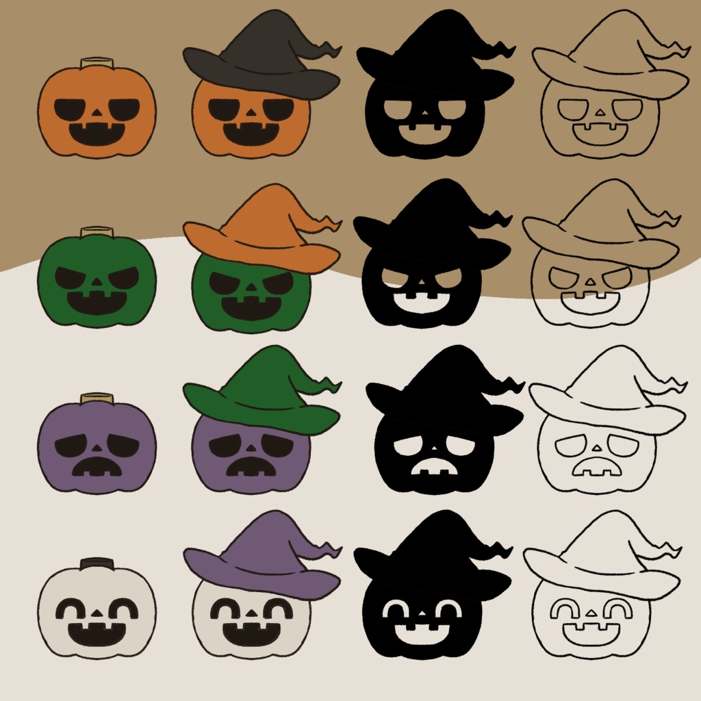 【無料/有料あり】フリー素材「なんかに使えそうな素材-ハロウィン編-」