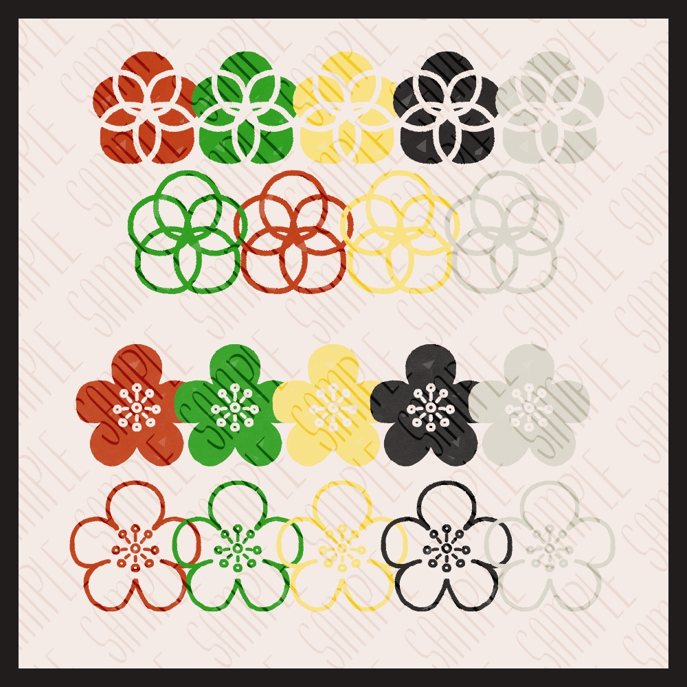 【フリー素材】なんかに使えそうな素材-お正月編-