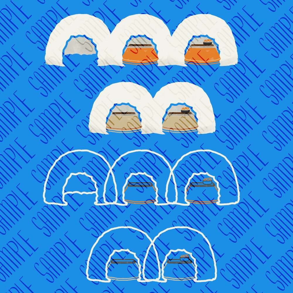 【フリー素材】なんかに使えそうな冬っぽい素材