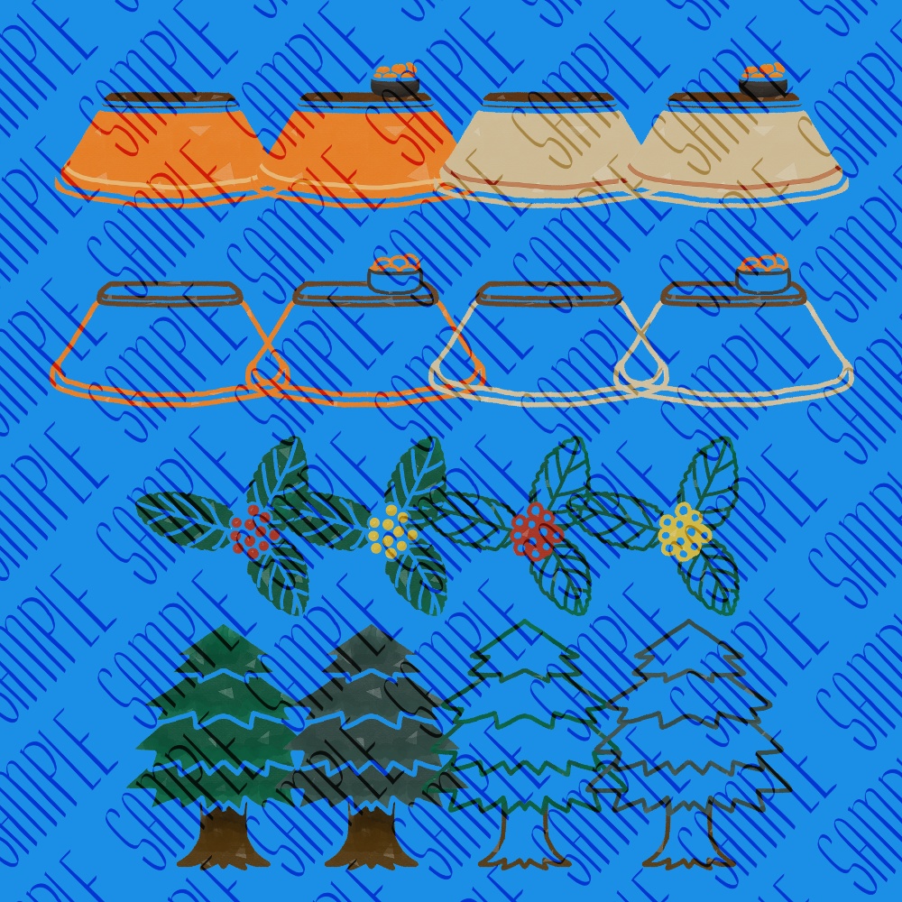 【フリー素材】なんかに使えそうな冬っぽい素材