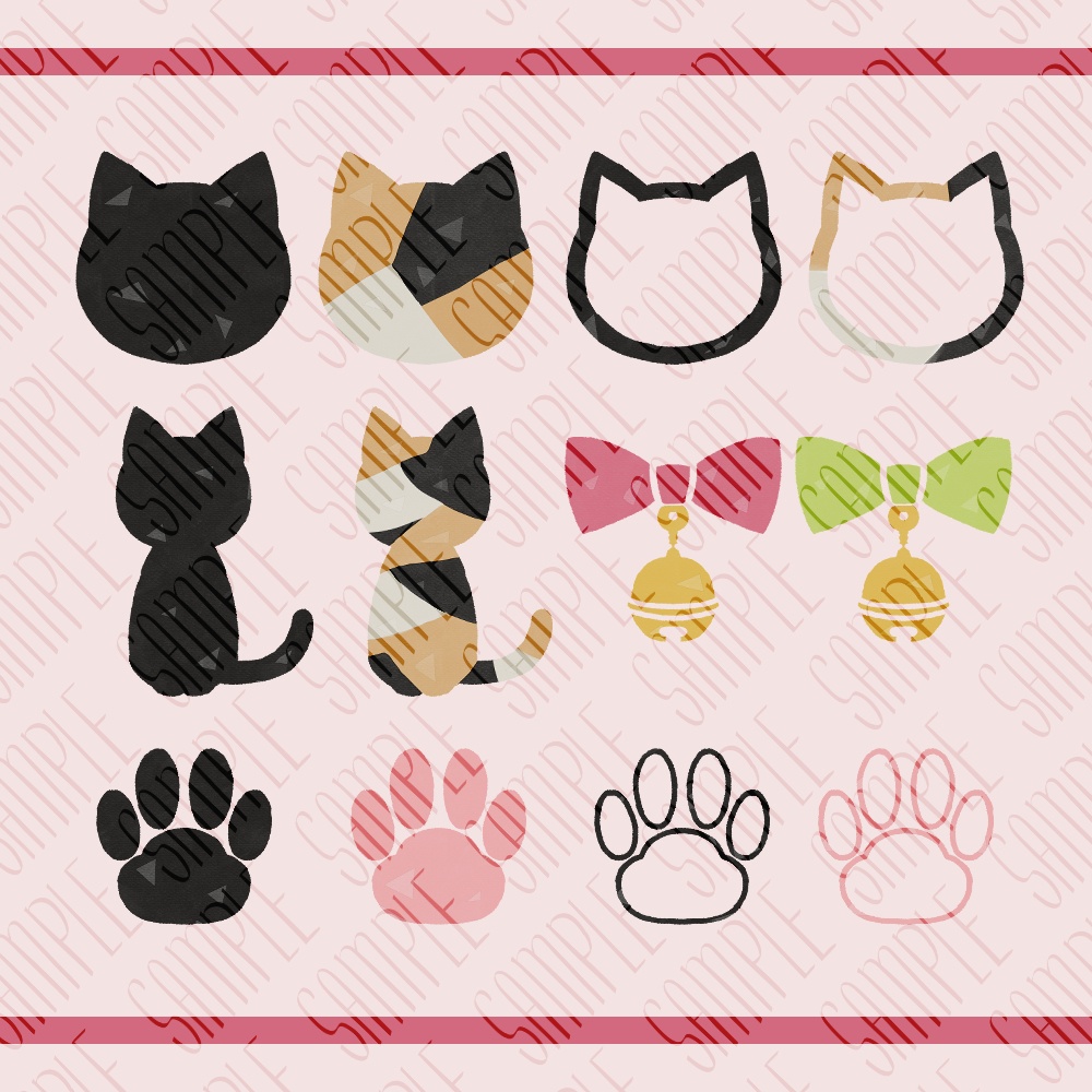 フリー素材「なんかに使えそうな素材-猫-」