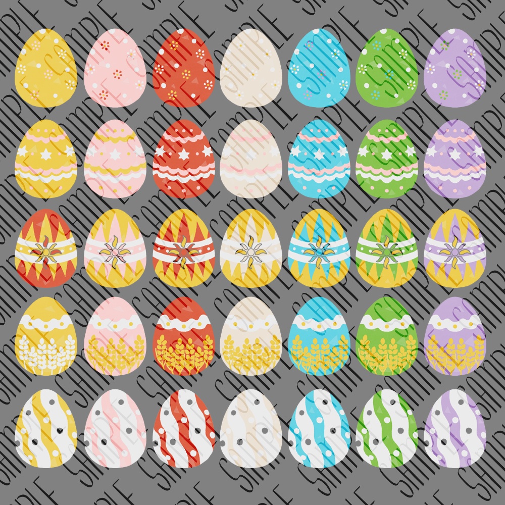 【フリー素材】なんかに使えそうなイースターの素材